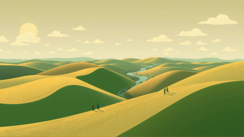 Paisaje sereno