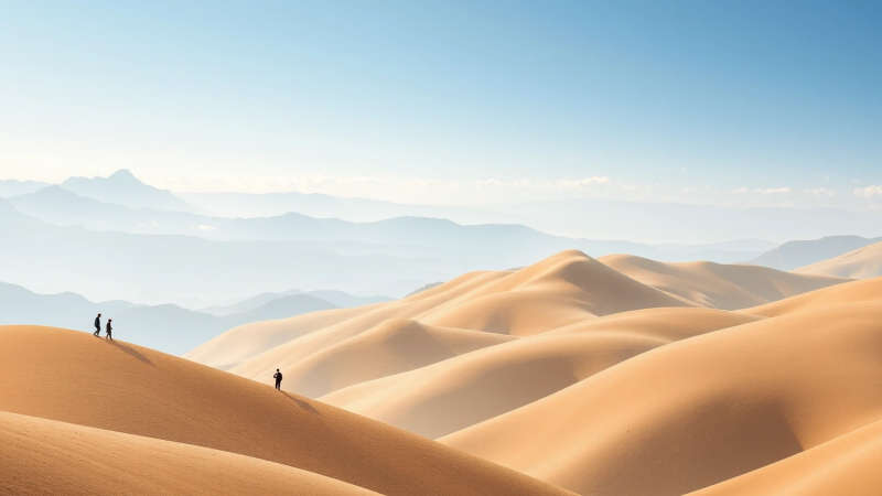 Paisaje sereno transmite fuerza y esperanza