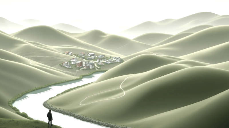 Paisaje sereno
