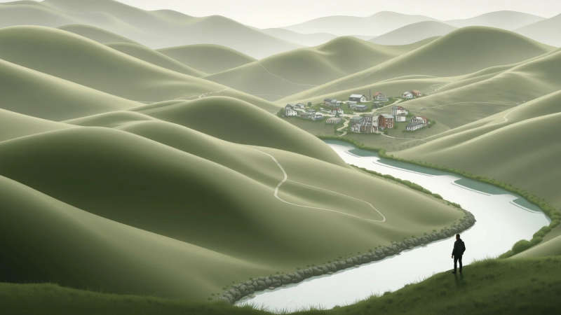 Paisaje sereno