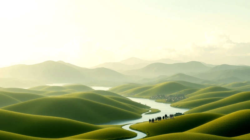 Paisaje sereno