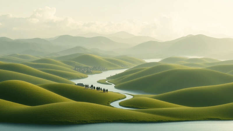 Paisaje sereno