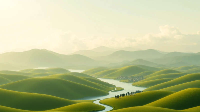 Paisaje sereno